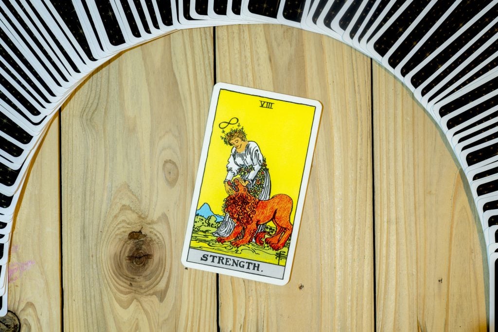 Zodiac sign’s Tarot card