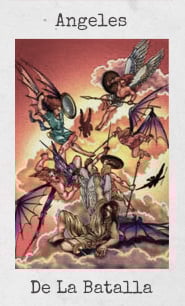 Significado de las cartas del Tarot de los Ángeles - Ángeles Representativos: Batalla Significado de las cartas del Tarot de los Ángeles - Ángeles Representativos: Batalla