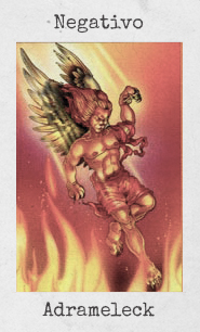 Significado de las cartas del Tarot de los Ángeles - Ángeles Negativos: Adrameleck Significado de las cartas del Tarot de los Ángeles - Ángeles Negativos: Adrameleck
