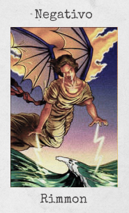 Significado de las cartas del Tarot de los Ángeles - Ángeles Negativos: Rimmon Significado de las cartas del Tarot de los Ángeles - Ángeles Negativos: Rimmon
