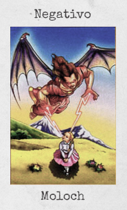 Significado de las cartas del Tarot de los Ángeles - Ángeles Negativos: Moloch Significado de las cartas del Tarot de los Ángeles - Ángeles Negativos: Moloch