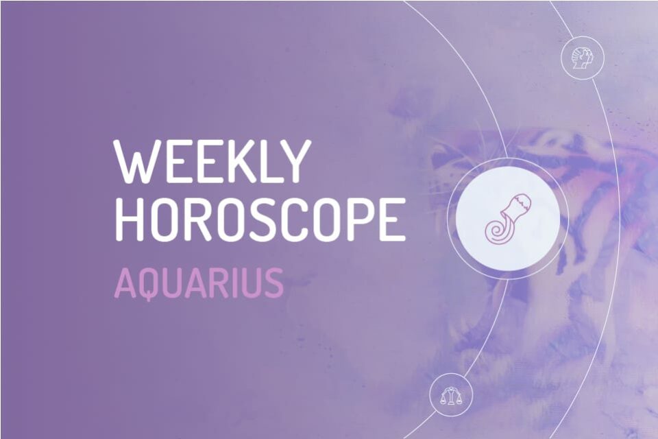 Aquarius Weekly Horoscope - Your Astrology Forecast by WeMystic