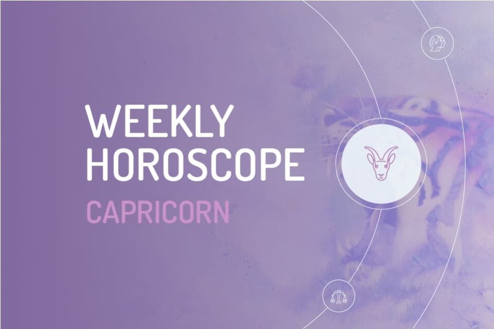 Capricorn Weekly Horoscope Your Astrology Forecast by WeMystic