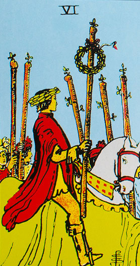 Gemini Tarot Predictions for November 2025 - Six of Wands
