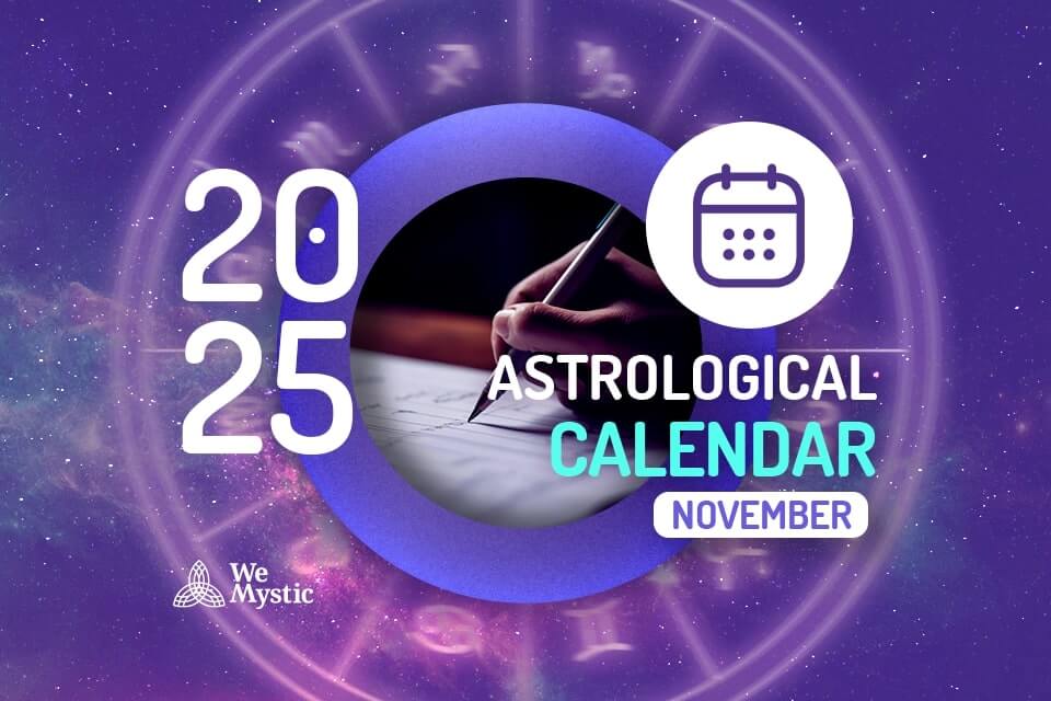 The Astrological Calendar November 2025 WeMystic