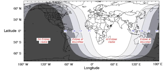 Eclipses de outubro de 2023