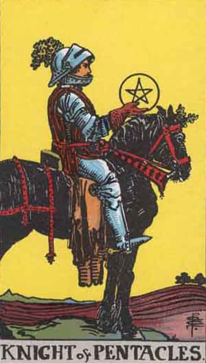 Previsões do Tarot para Julho de 2025 - Cavaleiro de Ouros