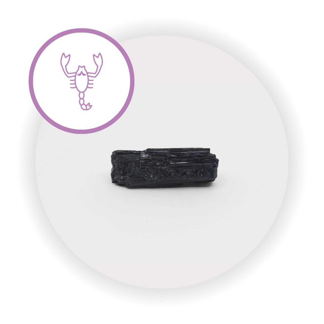 Cristal ou Pedra do Signo Escorpião Turmalina Negra