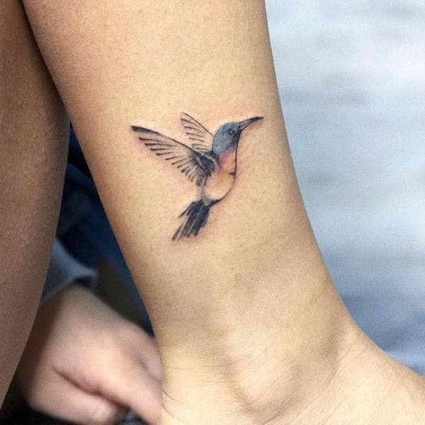 tatuagem Beija-flor