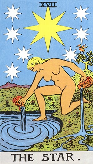 Previsões do Tarot para Agosto de 2025 - A Estrela